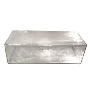 懶角落 組合鏡櫃收納盒 透明 常規款 PET材質  透明常規款  1個