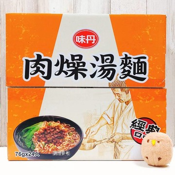 COSTCO 好市多 味丹 肉燥湯麵 76公克 24包 經典 肉燥麵 湯麵 泡麵 紅蔥頭 油蔥 台灣味 台式 台灣泡麵