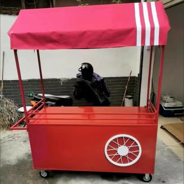 【免運/可開票】擺攤推車 網紅攤位架售賣桌集市活動棚架商場擺攤展示架夜市地攤貨架