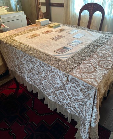 由日本占卜師　純手工製作的　塔羅牌桌布　桌布類型