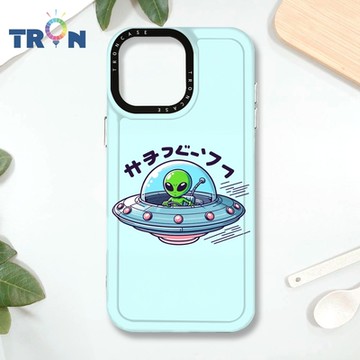 TRON IPHONE 16 PRO MAX ET飛碟外星人系列 MAGSAFE 磁吸 防摔 太空殼 透黑 手機殼