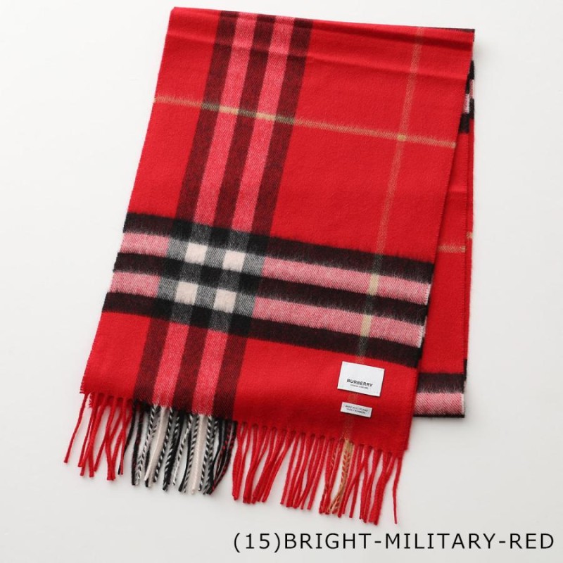 BURBERRY バーバリー マフラー GIANT CHECK CASHMERE SCARF レディース