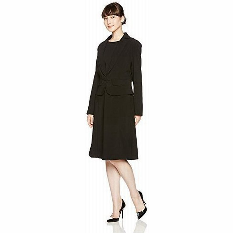 フォーマルスーツ スカートスーツ 通勤 正装 オフィス Ol 女性スーツ 冠婚葬祭 ママ 喪服 ブラック 入学 卒業 お受験 M 9号 通販 Lineポイント最大0 5 Get Lineショッピング
