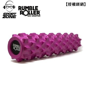 Rumble Roller 深層按摩滾輪 55cm 狼牙棒 按摩滾筒 筋膜舒緩 瑜珈柱 標準版 粉色限定版