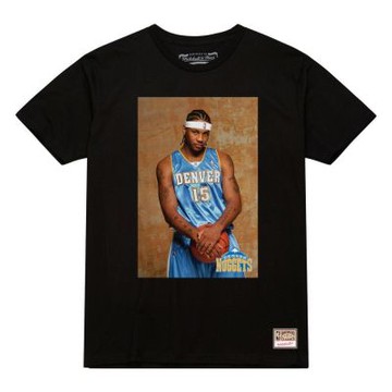 Mitchell & Ness NBA ROOKIE PHOTO TEE DENVER NUGGETS CARMELO ANTHONY 男 短袖上衣 MN25BTS18A