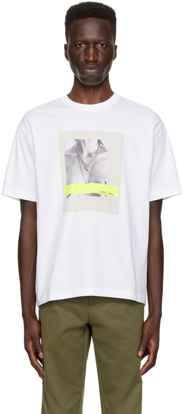 A. P.C. 白色 Natacha Ramsay-Levi 联名 T 恤