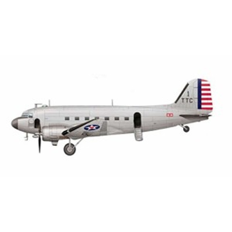 トランペッター 1/48 DC-3 スカイトレイン プラモデル(未使用品) | LINEブランドカタログ