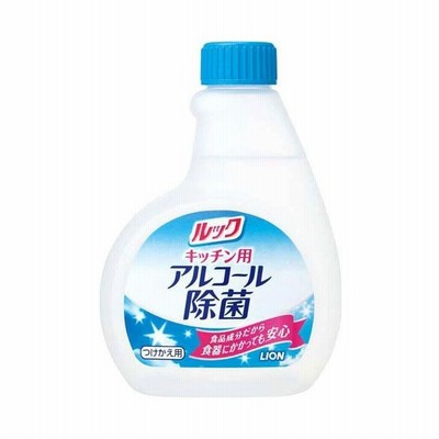 ライオン ルック キッチン用 アルコール除菌スプレー 詰め替え用 300ml 通販 Lineポイント最大get Lineショッピング