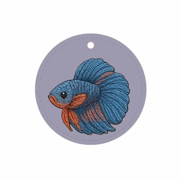 Linknity NFC 家庭智能鑰匙圈-鬥魚(小動物)(寵物防丟 鑰匙圈)