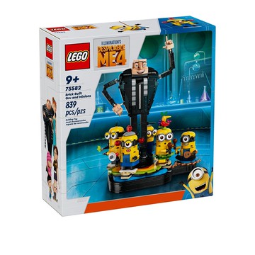 LEGO樂高 Minions系列 75582 格魯和小小兵積木模型