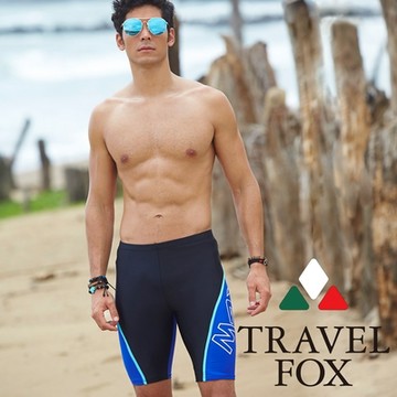 【夏之戀TRAVEL FAX】大男七分泳褲C18904