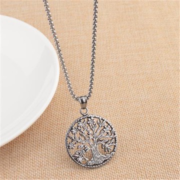 搖錢樹植物吊墜項鍊