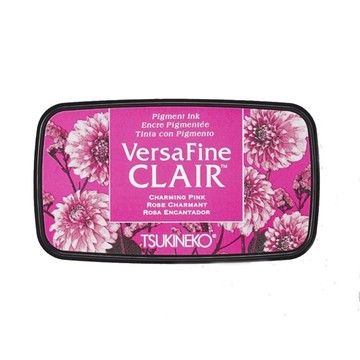 【TSUKINEKO 日本月貓】油性速乾極細印台 亮色系 迷人粉紅