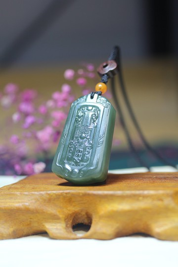 【仿古】仿古玉珮項鏈/古樸大氣吊墜/男友禮物