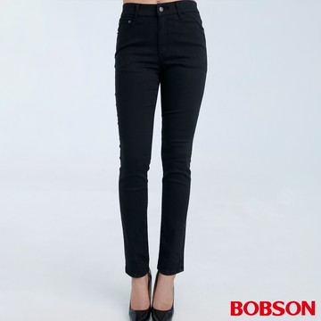 【BOBSON】女款AI體控革命2.0窄管褲(8268-87)