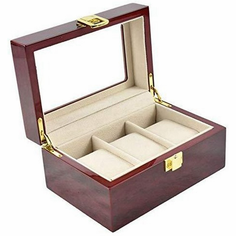 腕時計収納ケース3本用 腕時計コレクションケース 時計展示ボックス ウォッチ コレクションケース 耐衝撃 ガ 通販 Lineポイント最大get Lineショッピング