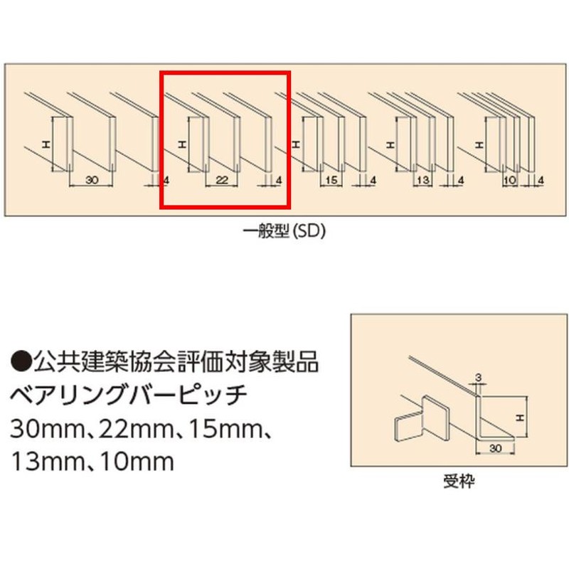 ステンレス製 横断溝 側溝 グレーチング 溝幅200mm T-2 ピッチ22 高さ