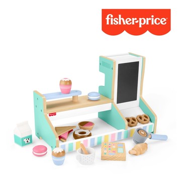 奇哥 Fisher-Price 費雪 木製角色扮演-咖啡店