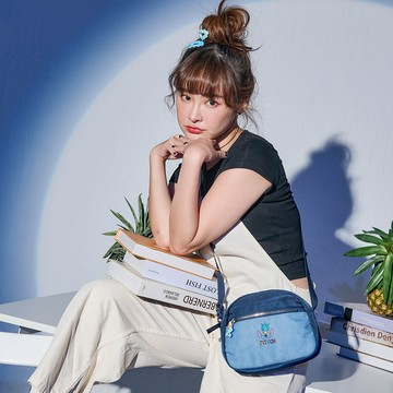 【DISNEY】星際寶貝史迪奇-側背包-藍 PTD23-E2-62BL