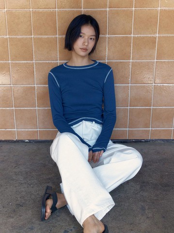 90s Basic T-Shirt [Blue]