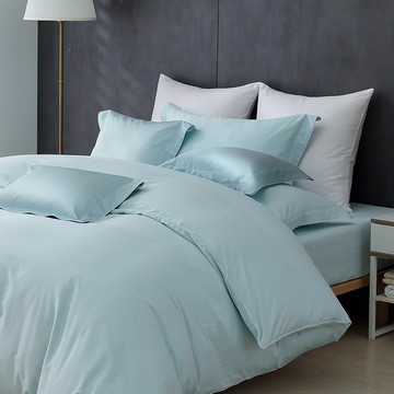 雙人薄被套/ SUPIMA匹馬棉 / 500織 / 靛水 [鴻宇] 台灣製 - 2321