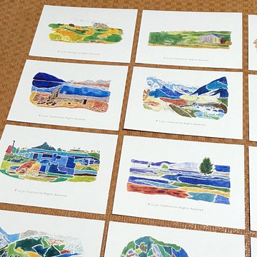 // 關於旅行的記憶 // 單款-明信片