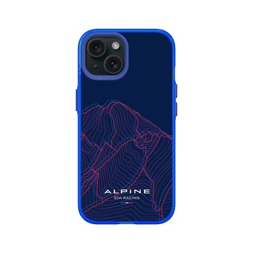 iPhone 15 Clear 激光藍 - Alpine - Alpine Sim Racing