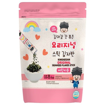 韓味不二 兒童海苔酥 原味 10g*15  150g  1袋