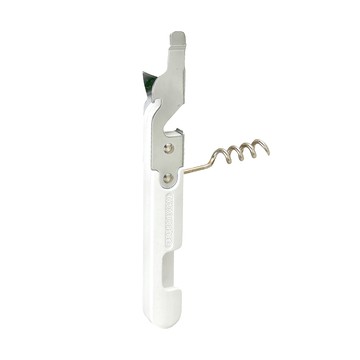 開罐器 150 x 18 x 15mm  白色 + 銀色  1個