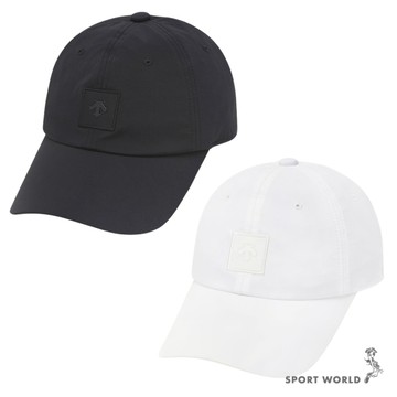 Descente 迪桑特 高爾夫球帽 輕量 透氣 黑/白【運動世界】DR12MFCP24-BLKG/DR12MFCP24-BWTG