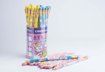 利百代 CB-202 小天使 學前皮頭鉛筆 2B (36入筒裝)【APP滿額下單10%點數(單一帳號最高5000點)】1/31止