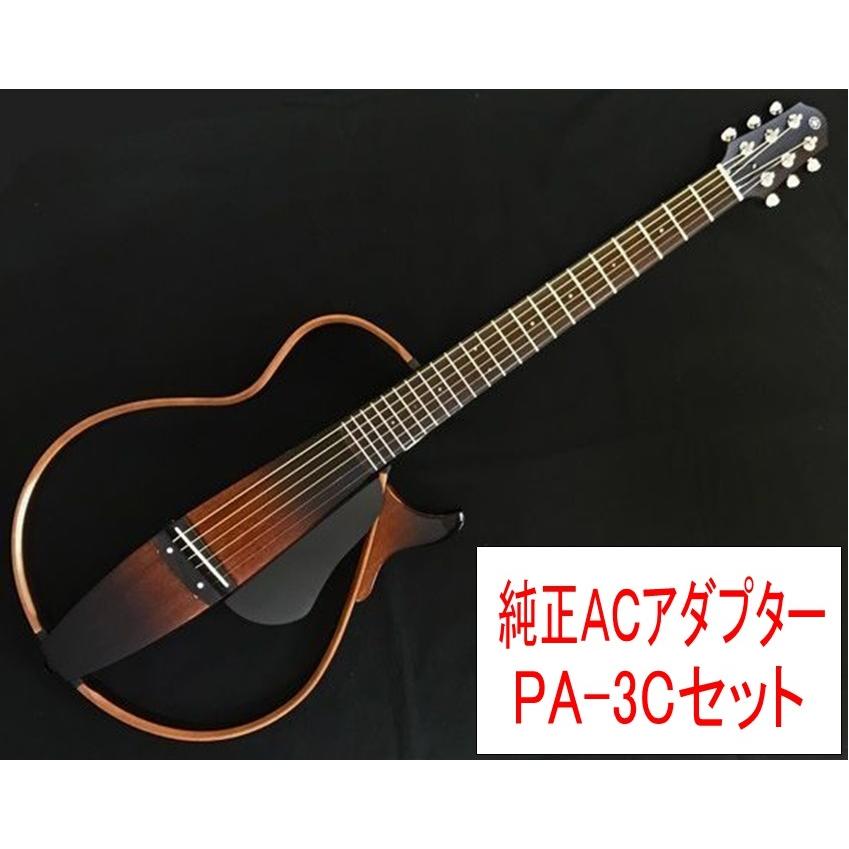 (アダプターセット）YAMAHA SLG200S TBS   PA-3C ヤマハ スチール弦 サイレントギター