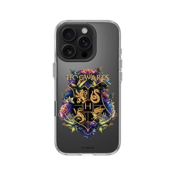 iPhone 16 Pro Clear Case（相機按鈕） 透明 - 哈利波特 Harry Potter - 霍格華茲校徽