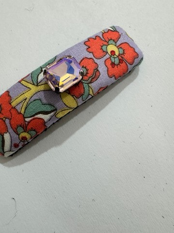 法式復古碎花幻彩粉寶石