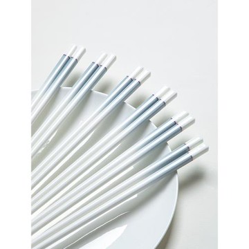 陶瓷骨瓷筷子抗菌防霉防滑景德鎮高檔陶瓷筷子家用耐高溫不變形