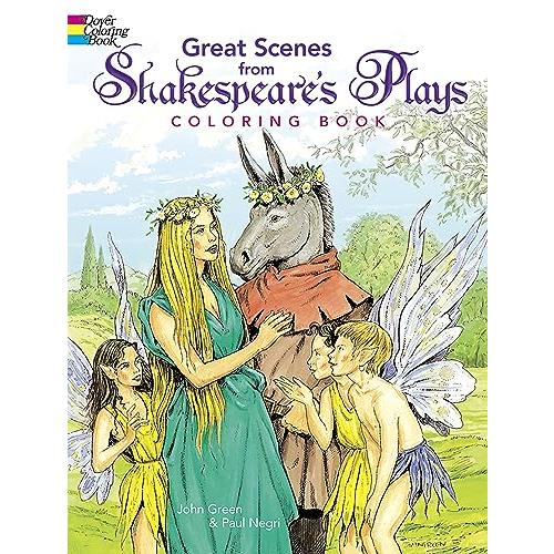 Great Scenes from Shakespeare's Plays Coloring Book (Dover Classic Stories Coloring Book)