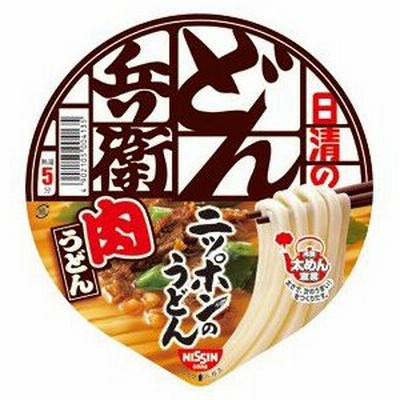 日清食品どん兵衛　肉うどん　12個入