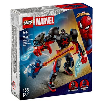 LEGO 漫威系列 邁爾斯摩拉斯機甲大戰蜘蛛人 2099 Miles Morales Mech vs. Spider-Man 76337  混和顏色  1套