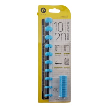 TO NOTE 裝訂環  20mm  藍環  1個