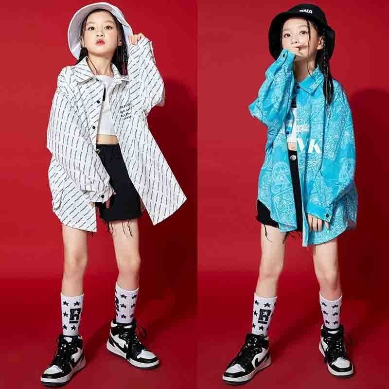 キッズ ダンス衣装 ヒップホップ HIPHOP 花柄シャツ ダンスシャツ パンツ 子供 男の子 女の子 練習着 ジャズダンス 大量注文対応 通販  LINEポイント最大GET | LINEショッピング