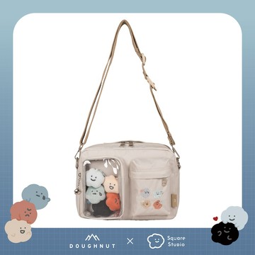 【DOUGHNUT】Satchel - 曬娃包 9.7吋側背包 - 石 - Square Studio D412-SQ-0008-F