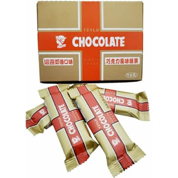 滋露 巧克力風味 12條/盒(奶油) [大買家]