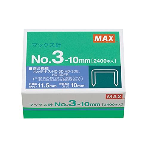 マックス ホッチキス針 No.3-10mm 中型3号 NO.3-10M M