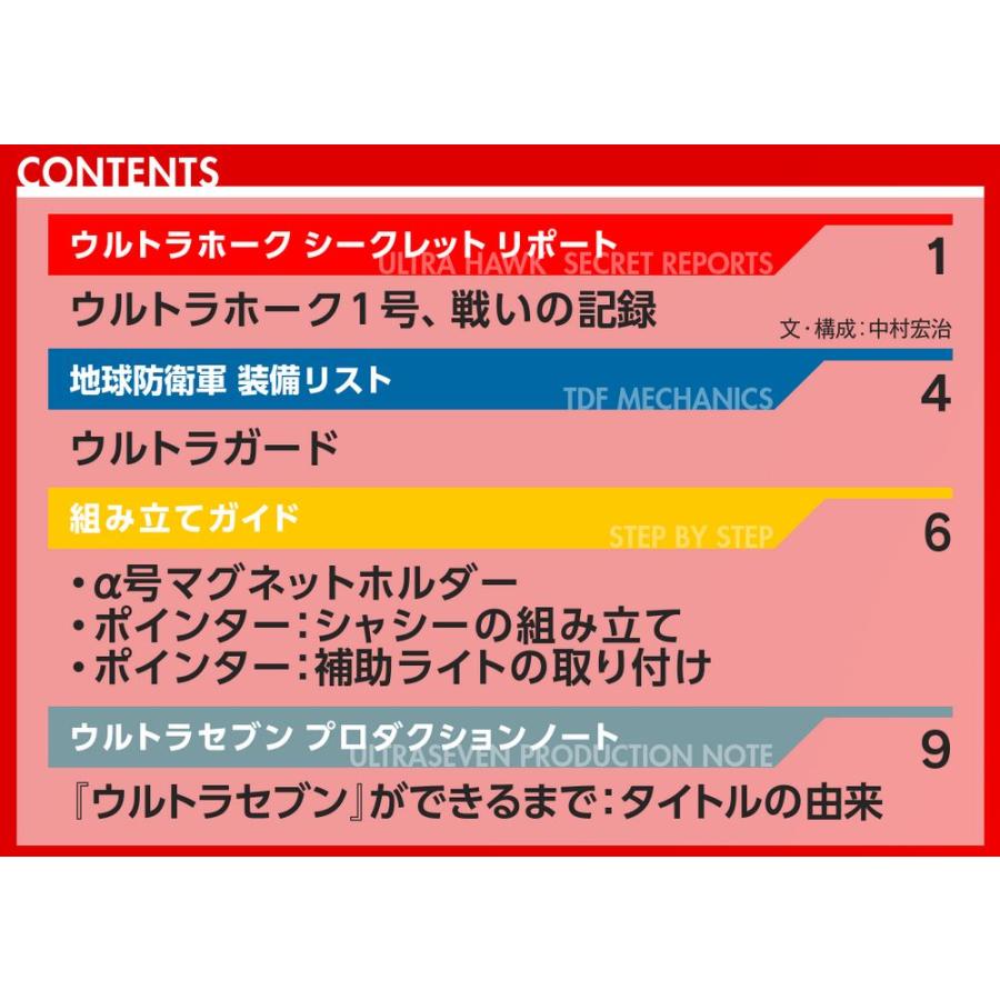 デアゴスティーニ　ウルトラホーク1号　第5号