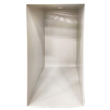 SHIMOYAMA 日式塑膠A4橫向寬型辦公文件收納盒身 32 x 15 x 24cm 10L  灰白色  1