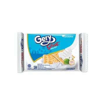東南亞零食 印尼Gery厚醬蘇打餅-椰子/110g