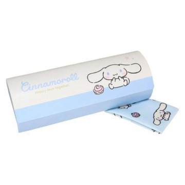 小禮堂 Sanrio 三麗鷗 大耳狗 眼鏡盒附拭鏡布 (藍肉桂捲款)