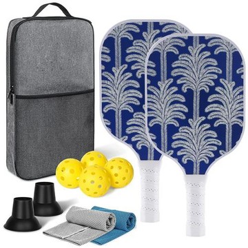 玻璃纖維匹克球拍冷壓蜂窩戶外運動碳素匹克拍Pickleball Paddles