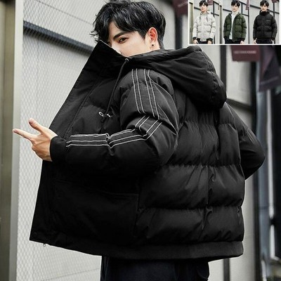 メンズ ダウンジャケット 人気 中綿コートブルゾン 厚手 フード付き アウター 防寒 防風 アウトドア 通販 Lineポイント最大get Lineショッピング