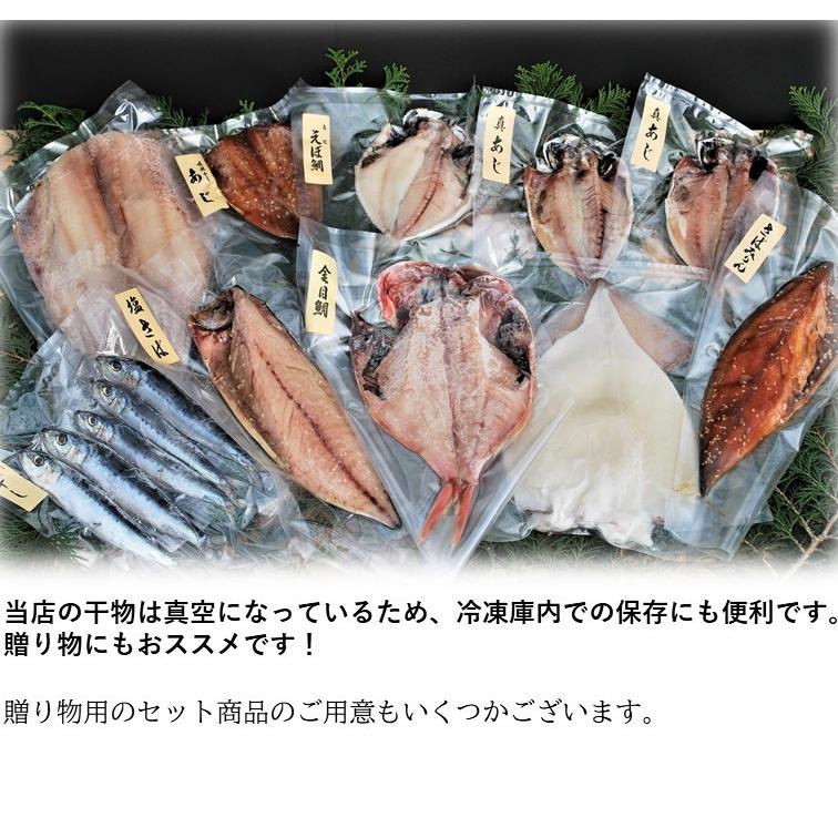 贈り物に  伊豆 網代 あじのひもの10枚 干物セット お取り寄せグルメ ひもの 送料無料